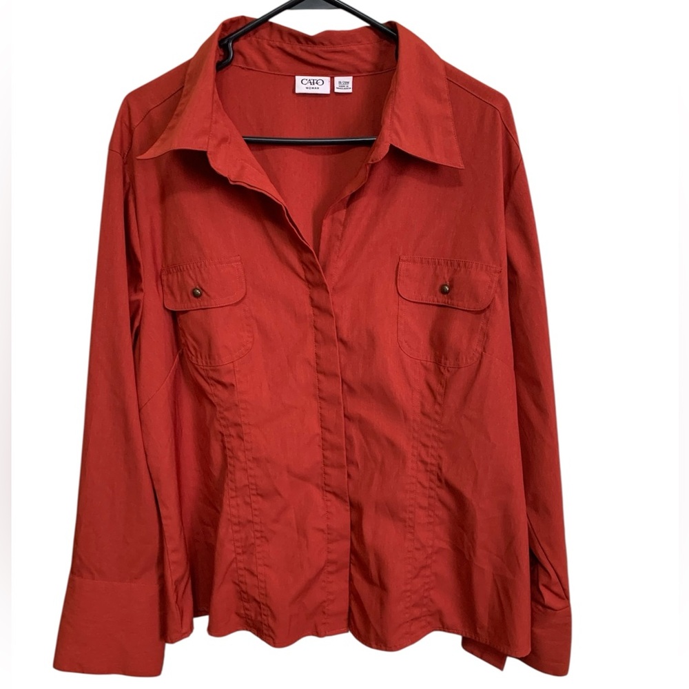 Cato Button Down Blouse Top 18/20W